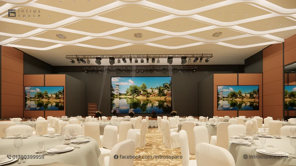 BANQUET HALL Best interior design company in Dhaka