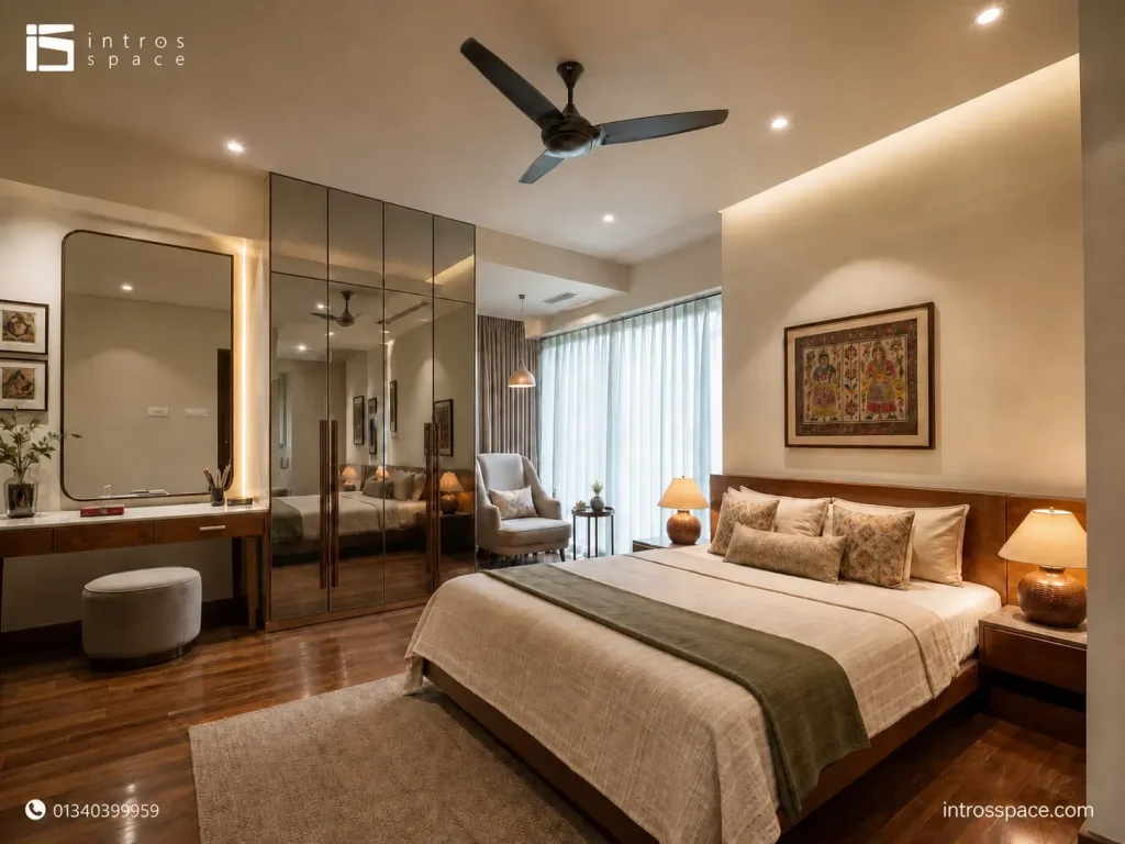 master bedroom interior design Bangladesh Intros space