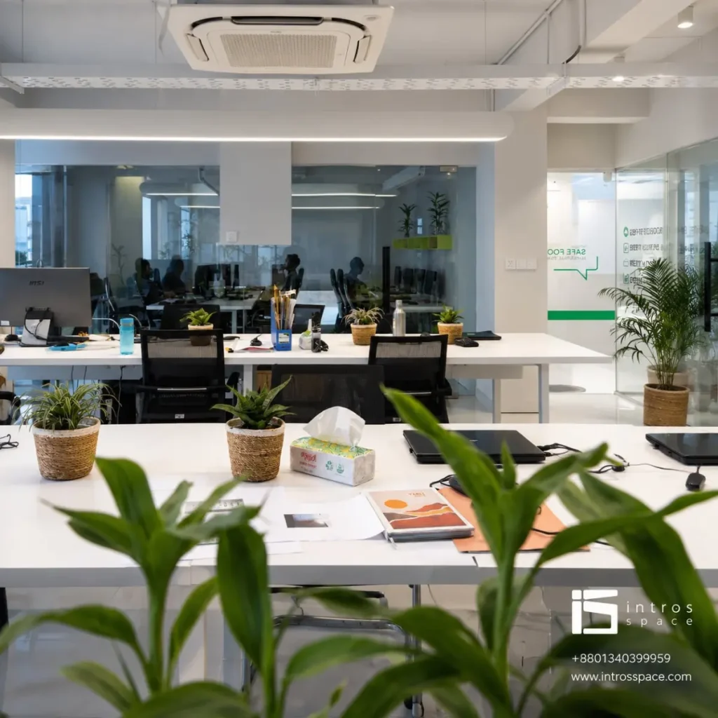Khaas Food Head Office Interior Design – Jhigatola Dhanmondi introsspace intros space modern office interior design in Bangladesh