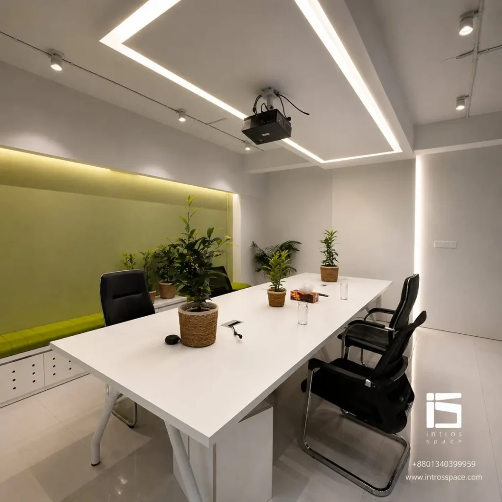 Khaas Food Head Office Interior Design – Jhigatola Dhanmondi introsspace intros space 7 modern office interior design in Bangladesh